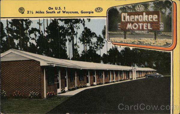 Cherokee Motel Waycross Georgia