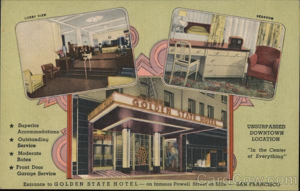 Golden State Hotel San Francisco California