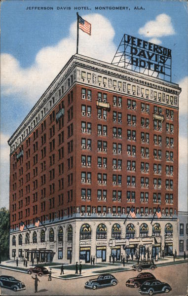 Jefferson Davis Hotel Montgomery Alabama