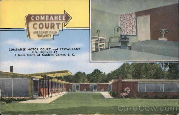 Combahee Motor Court and Restaurant Gardens Corner South Carolina