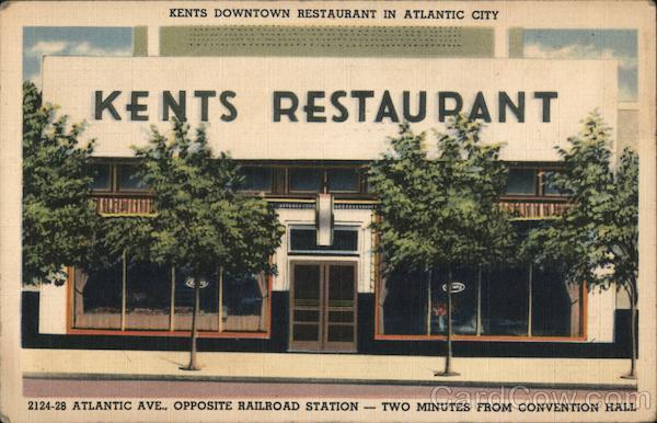 Kents Downtown Restaurant Atlantic City New Jersey