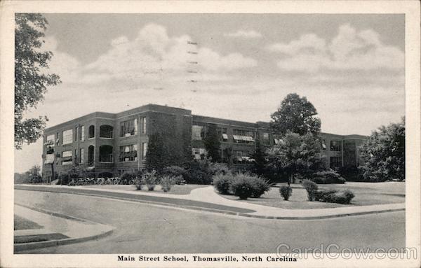 Main Street School Thomasville North Carolina