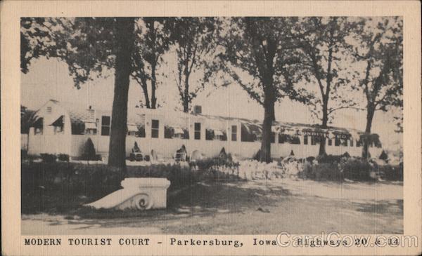 Modern Tourist Court Parkersburg Iowa