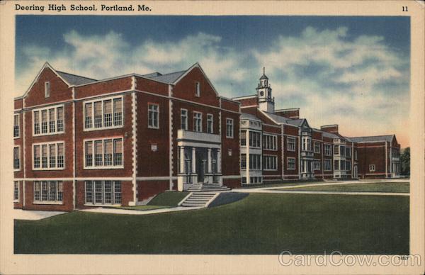 Deering High School Portland Maine