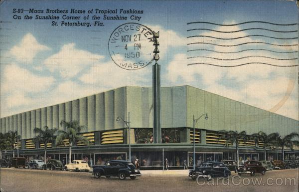 MAAS BROS. DEPARTMENT STORE St. Petersburg Florida