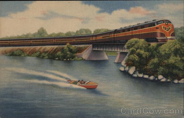 Streamliners picturesque routes Springfield Illinois