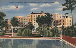 General Oglethorpe Hotel, Wilmington Island Savannah, GA Postcard Postcard Postcard