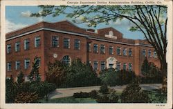 Georgia Experiment Station Administration Building Postcard