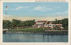 Sea Island Yacht Club Postcard