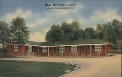 New Motor Court Postcard