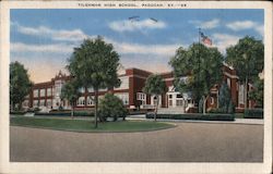 Tilghman High School Postcard