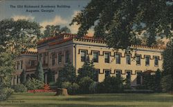 The Old Richmond Academy Building Postcard