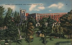Waverly Hills Sanitorium, Dixie Highway Louisville, KY Postcard Postcard Postcard