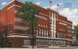 Municipal Auditorium Postcard