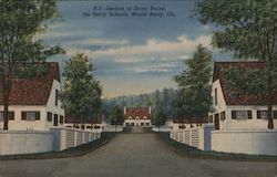 Section of Dairy Barns, the Berry Schools Postcard