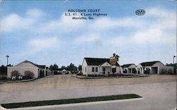 Holcomb Court Postcard