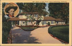 Home of Gene Autry Postcard