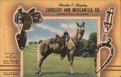 Charles P. Shipley Saddlery and Mercantile Co. Postcard