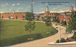 General View of Coast Guard Academy Postcard