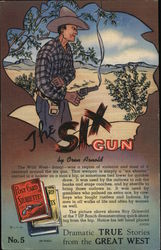 The Six Gun, by Oren Arnold Postcard