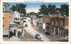 Sunapee Street Newport, NH Postcard Postcard Postcard