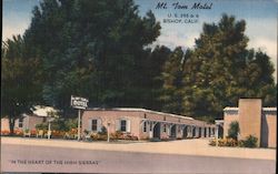 Mt. Tom Motel Bishop, CA Postcard Postcard Postcard