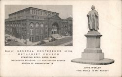 Seat of General Conference of the Methodist Church Postcard