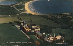 St. George's School, Second Beach Postcard