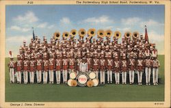 The Parkersburg High School Band Postcard