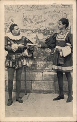 Shakespeare Seeks to Join the Colony Postcard