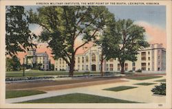 Virginia Military Institute, West Point of the South Lexington, VA Postcard Postcard Postcard