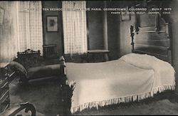 One of the Ten Bedrooms - Hotel de Paris Postcard