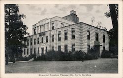 Memorial Hospital Thomasville, NC Postcard Postcard Postcard