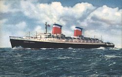 S.S. United States Postcard