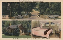 Smoky Heights Resort Gatlinburg, TN Postcard Postcard Postcard