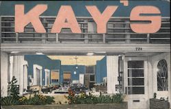 Kay's Restaurant Daytona Beach, FL Postcard Postcard Postcard