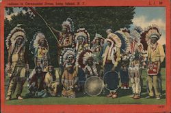 Indians in Ceremonial Dress Postcard