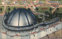 The United States Steel Building, New York World's Fair Postcard