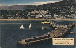 Harbor Restaurant Postcard
