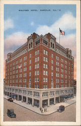 Wolford Hotel Danville, IL Postcard Postcard Postcard