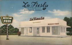 La Fiesta Restaurant Postcard