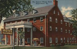 The General Wayne Hotel Postcard