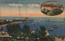 Yacht Club and Basin Postcard