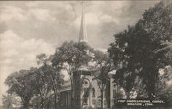 First Congregational Church Postcard