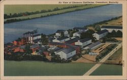 Air View of Glenmore Distilleries Postcard