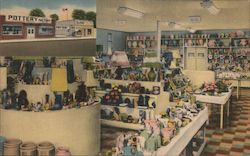 The Globe Pottery, 1021-29 Wabash Avenue Postcard