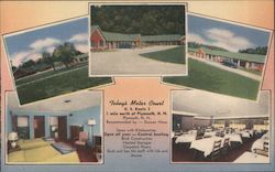 Toby's Motor Court Postcard