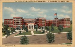 The Strong Memorial Hospital of the University, Crittenden Blvd. Postcard