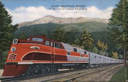 Rocky Mountain Rocket Postcard