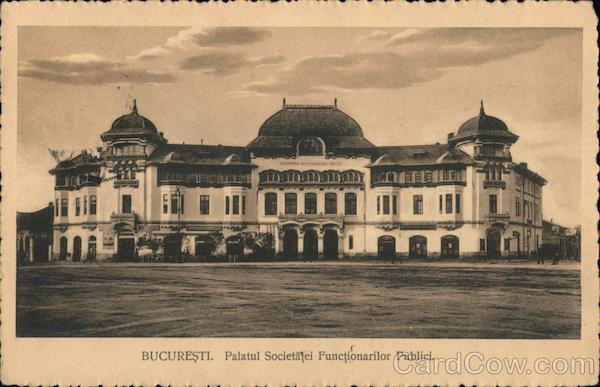 Public Officer's Palace in Bucharest Romania Eastern Europe